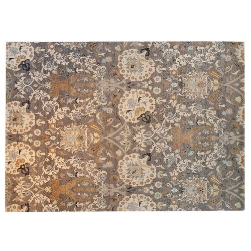 Byron Rug, 9x12, Gray