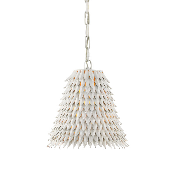 Overlay Pendant, White