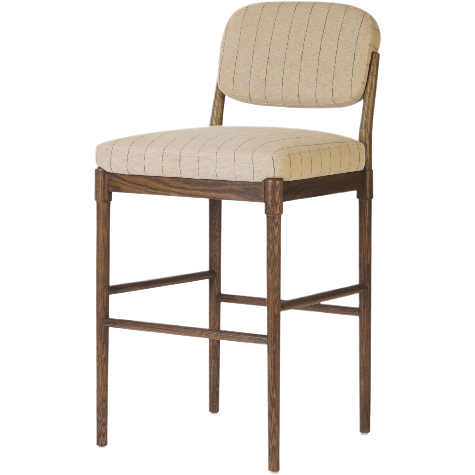 Auretta Linen Bar Stool, Lavon Flint