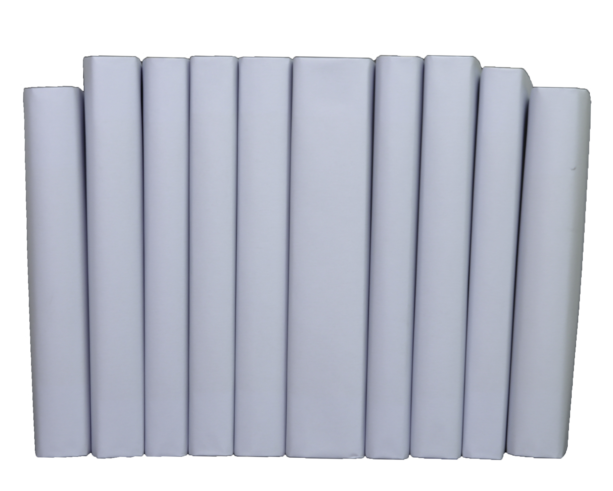 1-Foot Paper Wrapped Decorative Book Bundle, Pale Sky