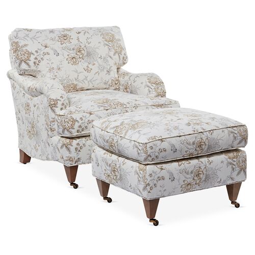 Brooke Chair & Ottoman~P77569232
