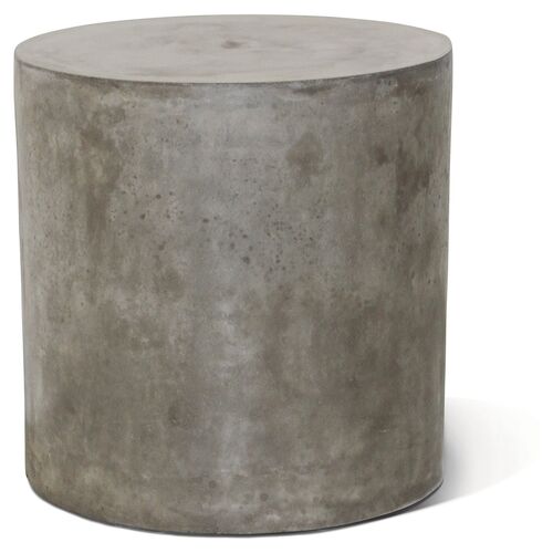 Bill Concrete Side Table, Gray~P77341773