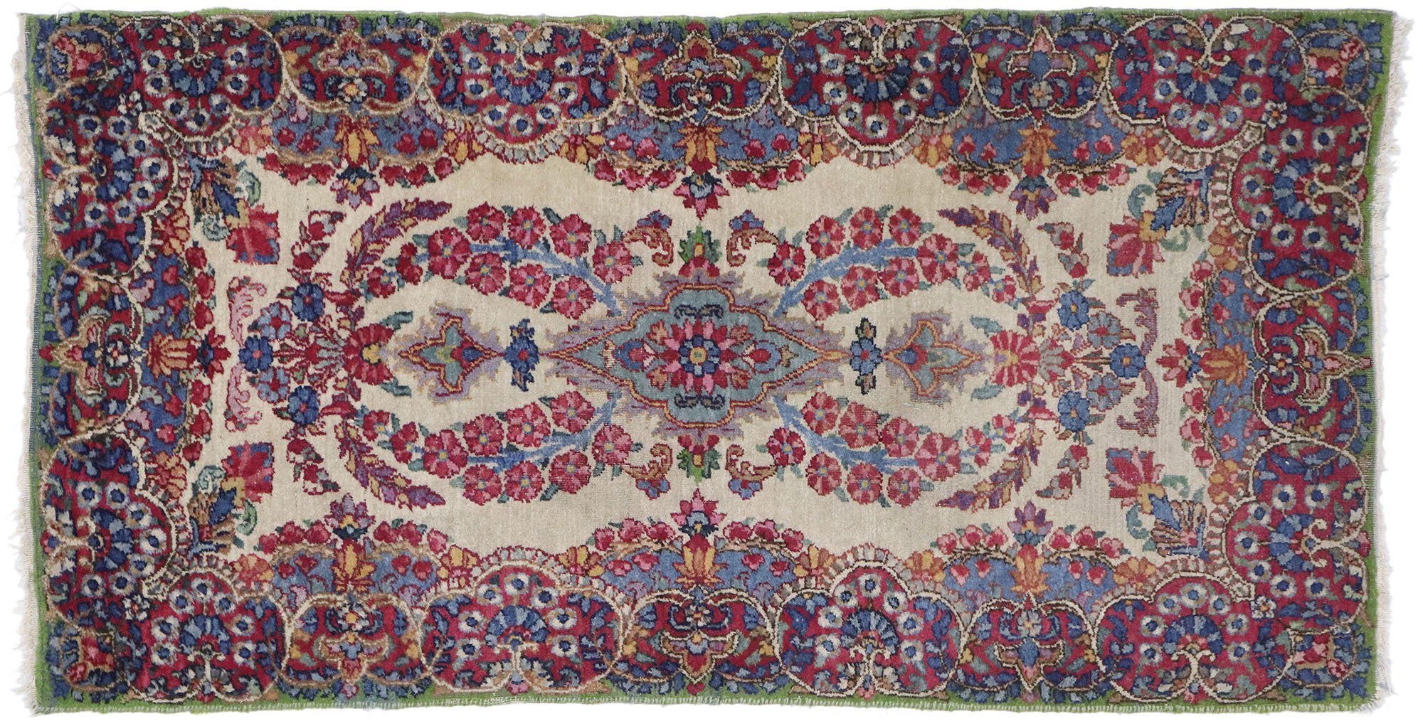 Vintage Persian Kerman Rug, 2'x3'10"~P77627500