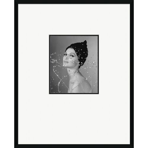 Vogue Magazine, "Isabelle Albonico Wearing a Hat by Adolfo of Emme", John Rawlings, October 1, 1960 Photograph