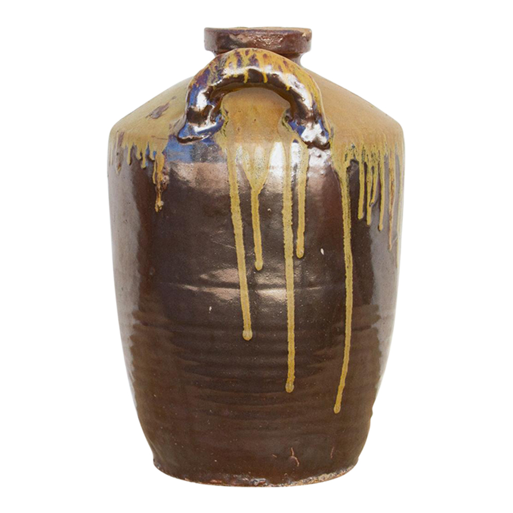 Antique Spanish Glazed Wine Jug~P77666354