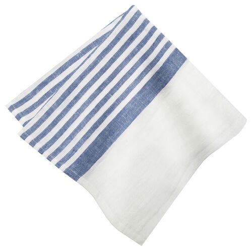 White Brittany Napkins, Set of 4