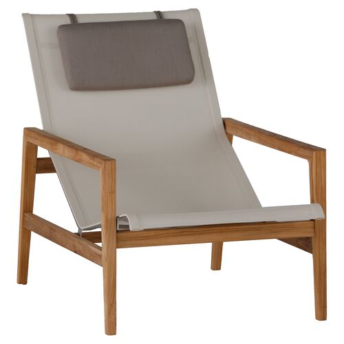 Coast Outdoor Easy Chair, Ivory~P77450526