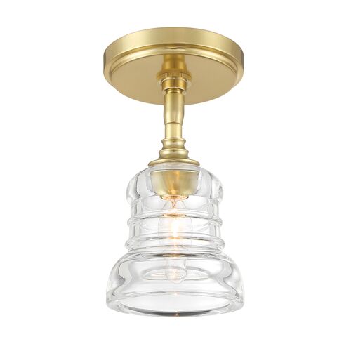 Gregory 1-Light Semi Flush Mount