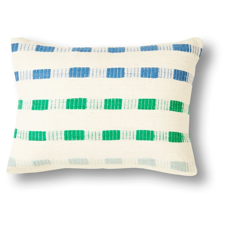 Chuchu 12x16 Pillow, Blue Ombré