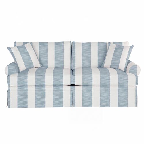 Maya 2-Seat 82" Sofa, Cabana Stripe Sunbrella Performance Maya 2-Seat 82" Sofa, Cabana Stripe Sunbrella Performance
