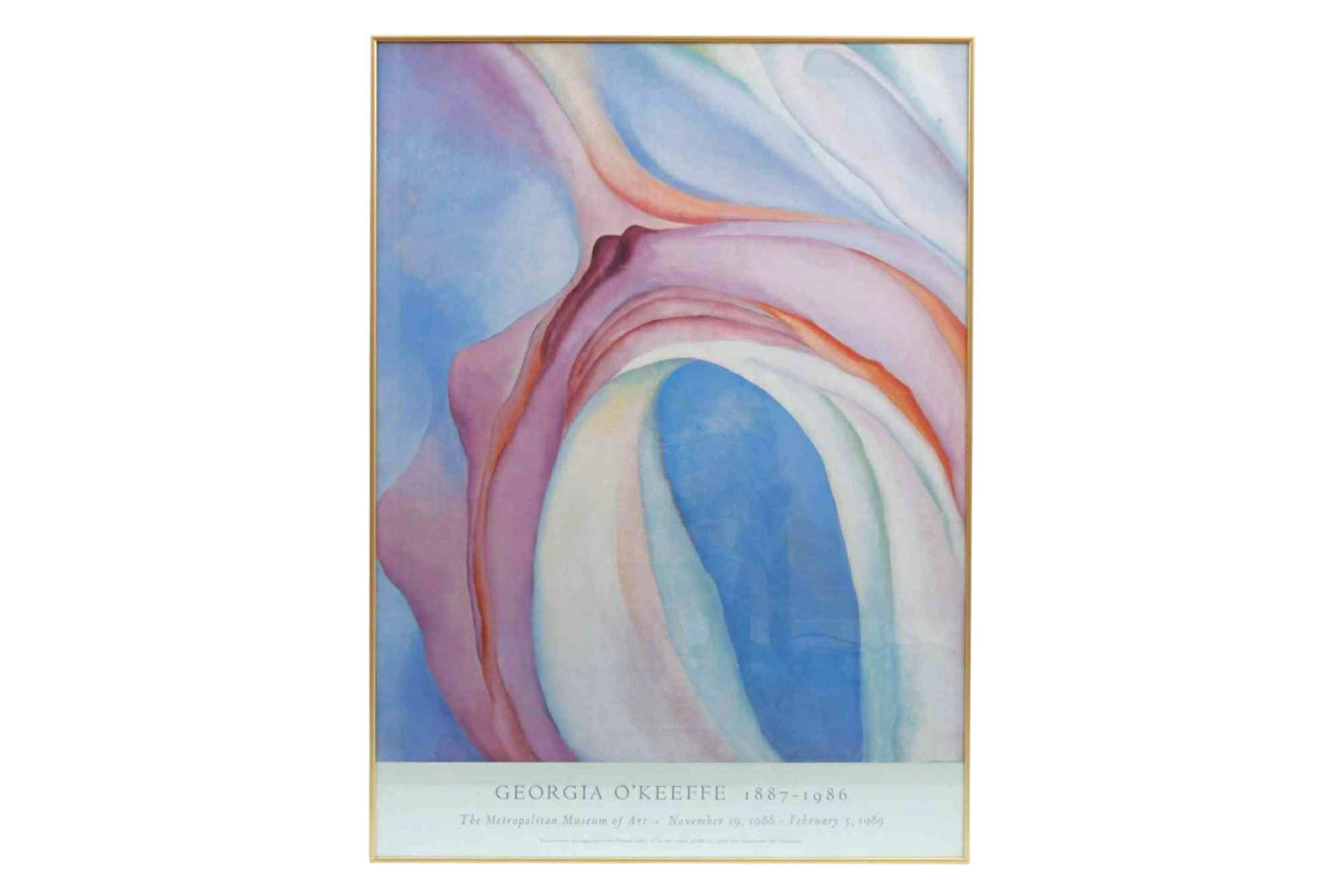 Georgia O’Keefe Framed Exhibition Poster~P77751831