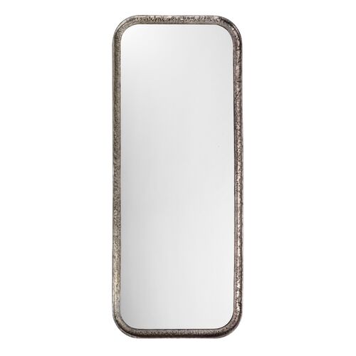 Capital Rectangle Wall Mirror, Silver Leaf~P77606921