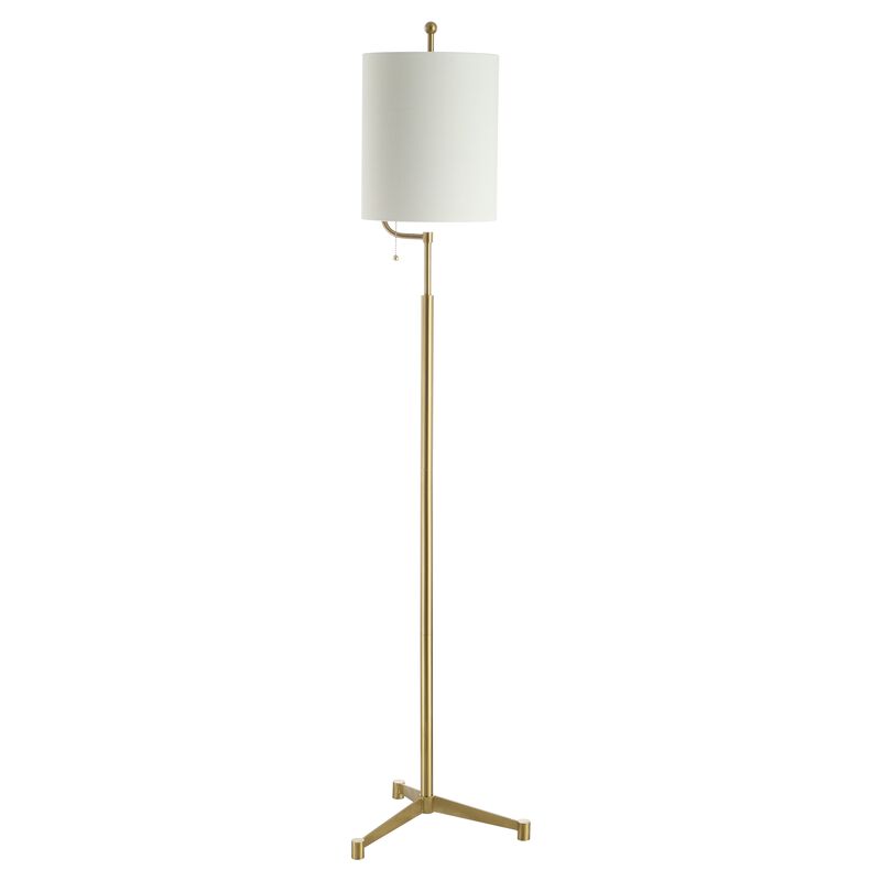 Eleanor Floor Lamp, Brass
