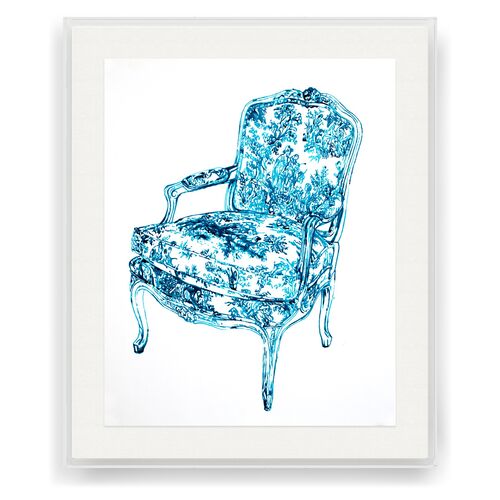 Thomas Little, When a Chair Is Blue IV in Acrylic~P77624926