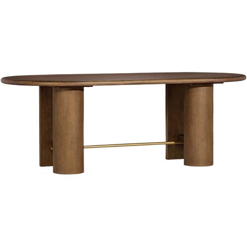 Brooks Dining Table, Walnut