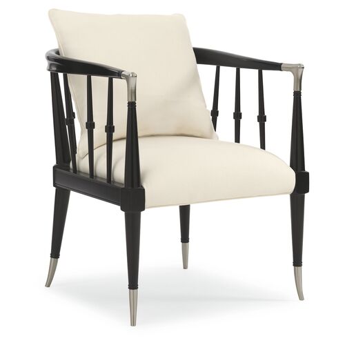 Leone Accent Chair, Black~P77235174~P77235174