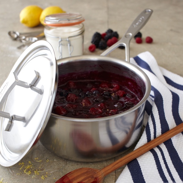 Homemade blueberry sauce lets you transform store-bought ice cream or cake into an impressive dessert—and nobody needs to know how simple it is to make! You can also follow the same recipe with different berries.
