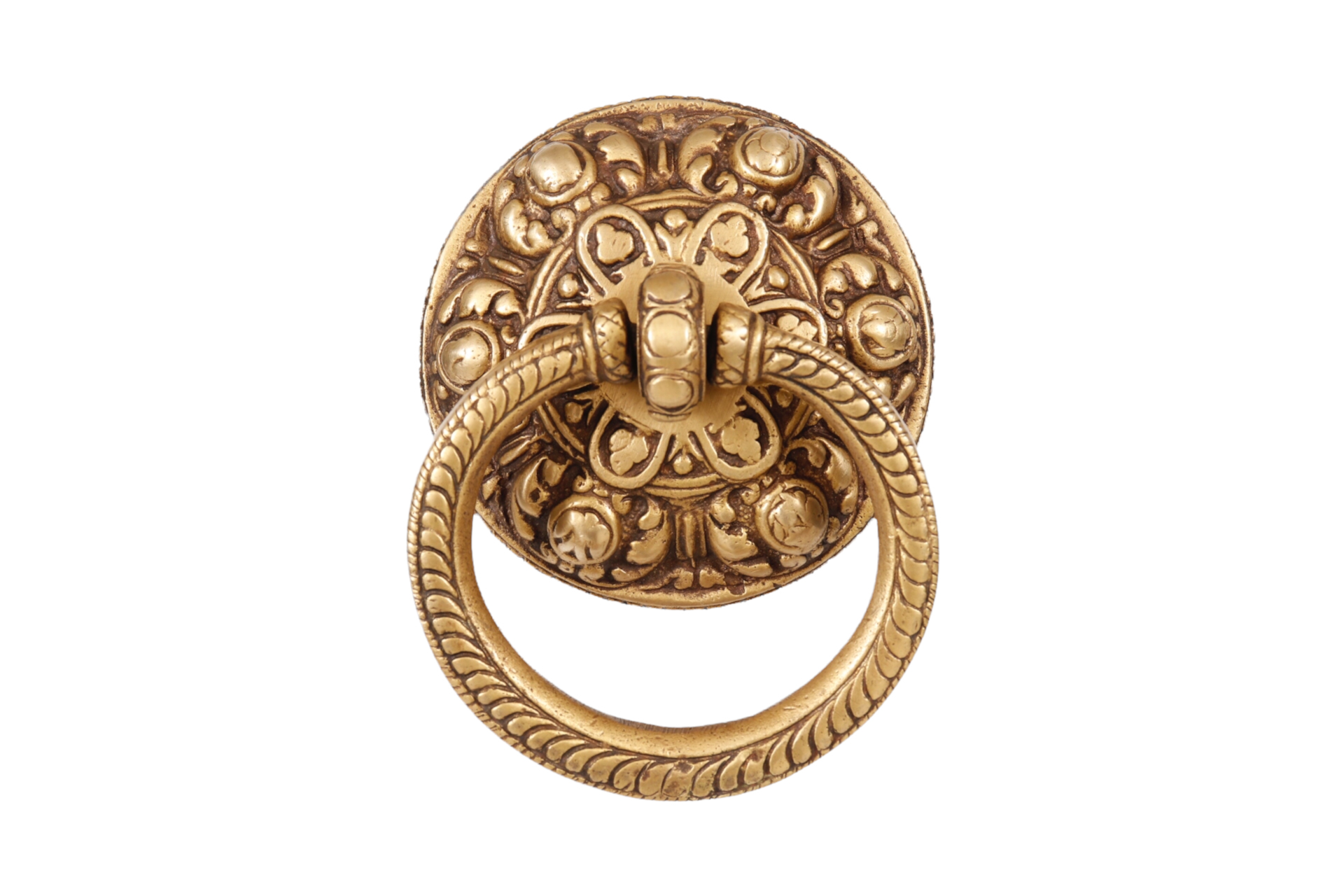 Large Neoclassical Brass Door Knocker