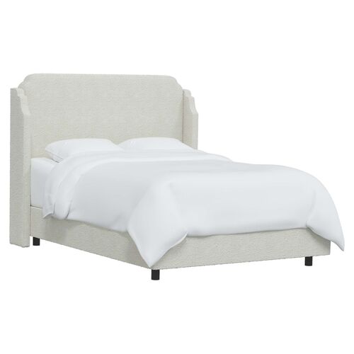 Aurora Boucle Wingback Bed~P77648765