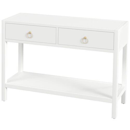 Sully 44" Console Table, White