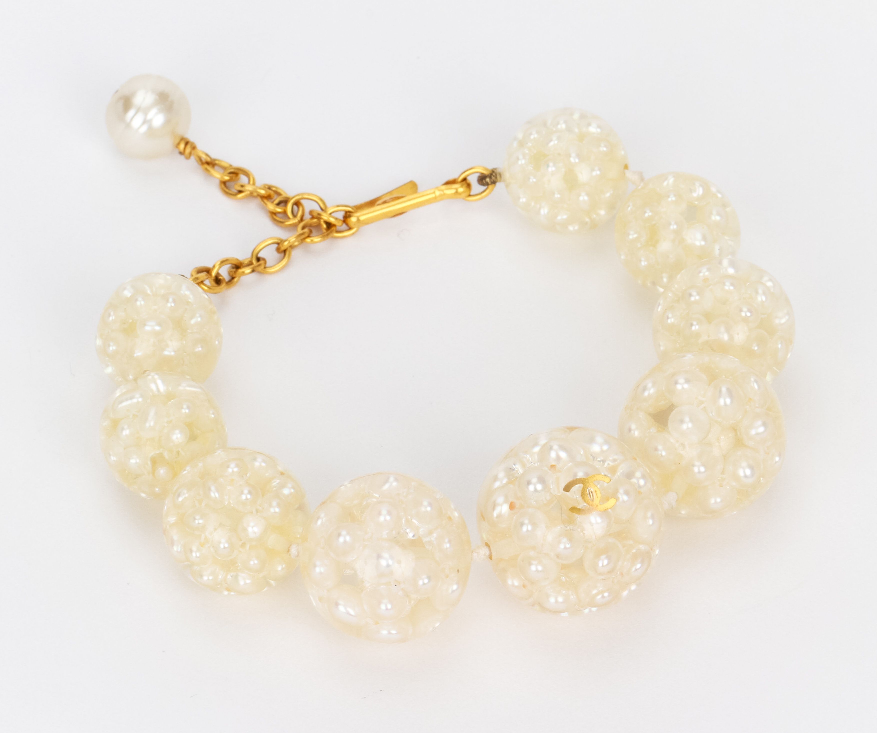Chanel bracelet spheres with micropearls~P77633500