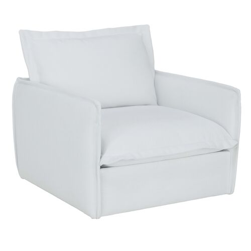 Parker Performance Linen Flange Chair~P77642647