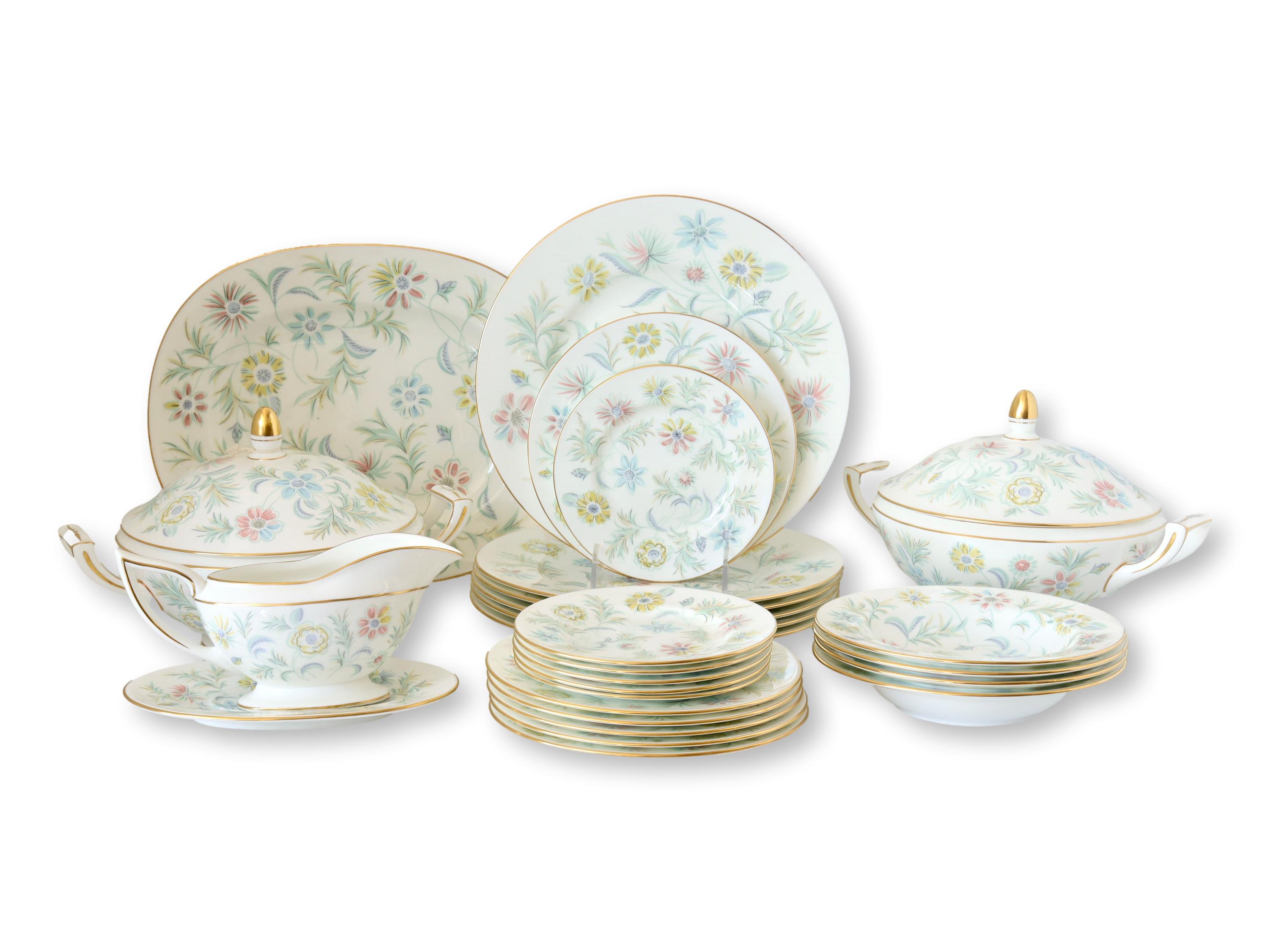 Minton Vanessa Porcelain Dinnerware,26Pc~P77673252