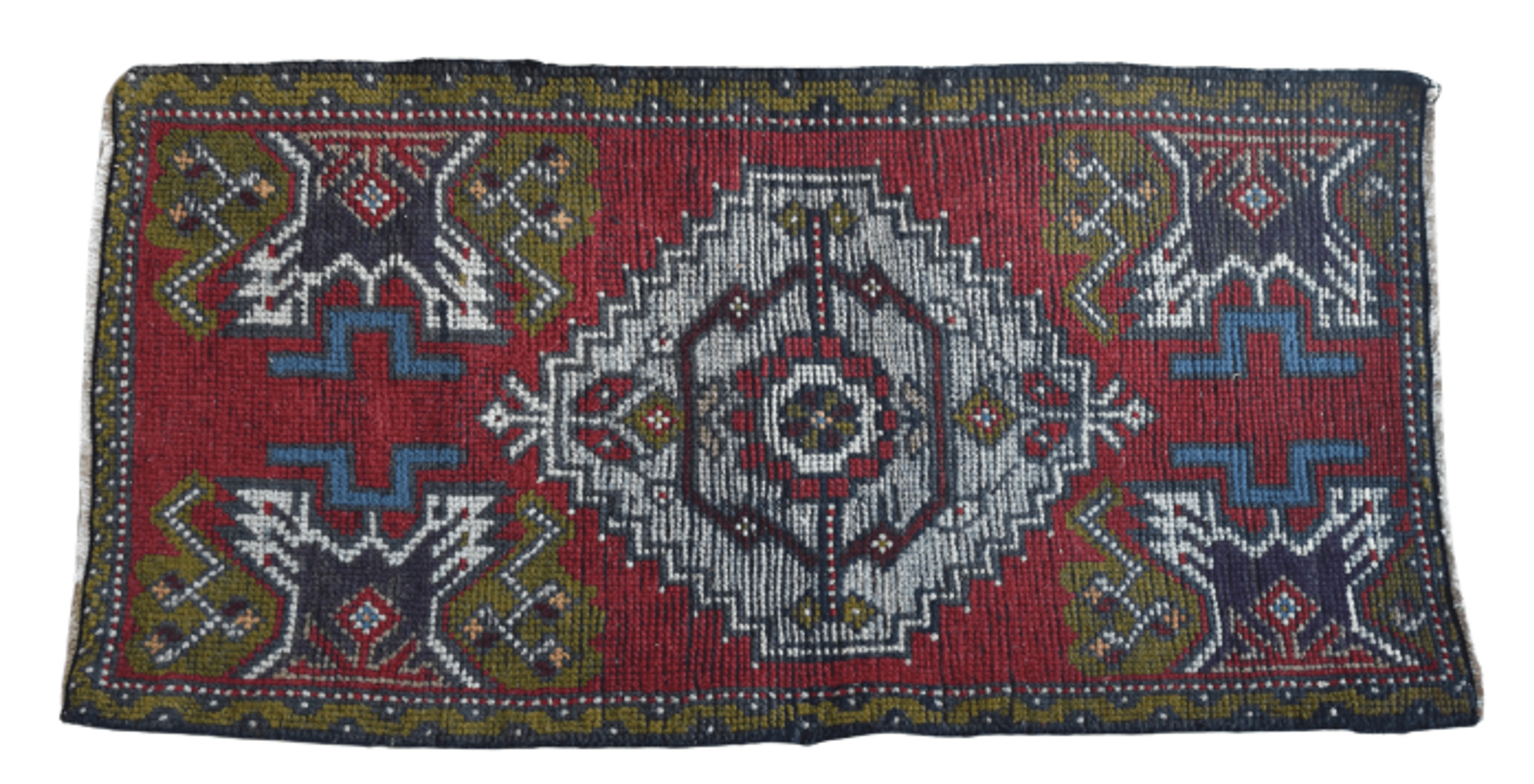 1'8" x 3'4" Turkish Handmade Area Rug~P77604729