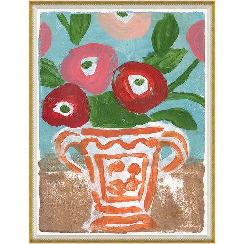 Orange Vase