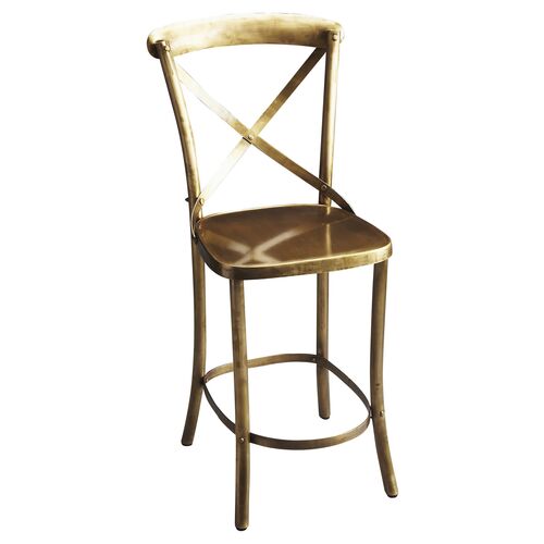 Bar Stools with Gold
