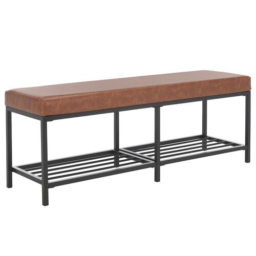 Cassius 2 Rail Shelf Bench Cassius 2 Rail Shelf Bench