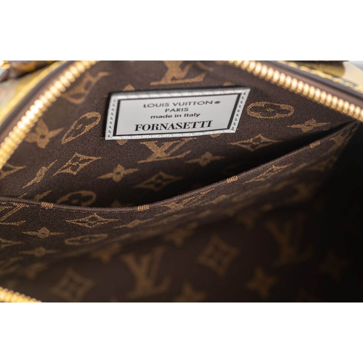 Louis Vuitton X Fornasetti Calfskin Fornasetti Speedy Bandouliere