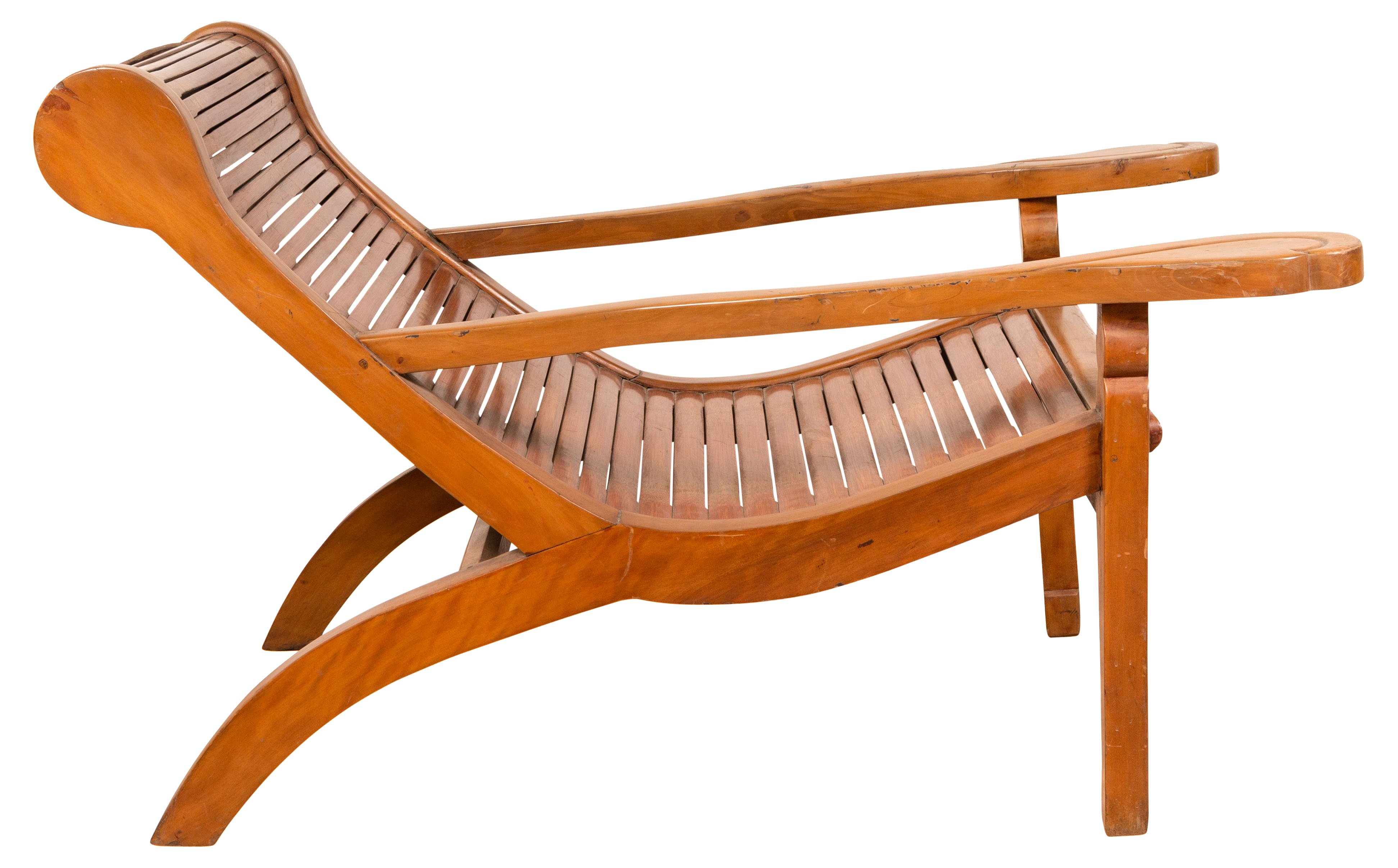 Dutch Colonial Plantation Lounge Chair~P77555319
