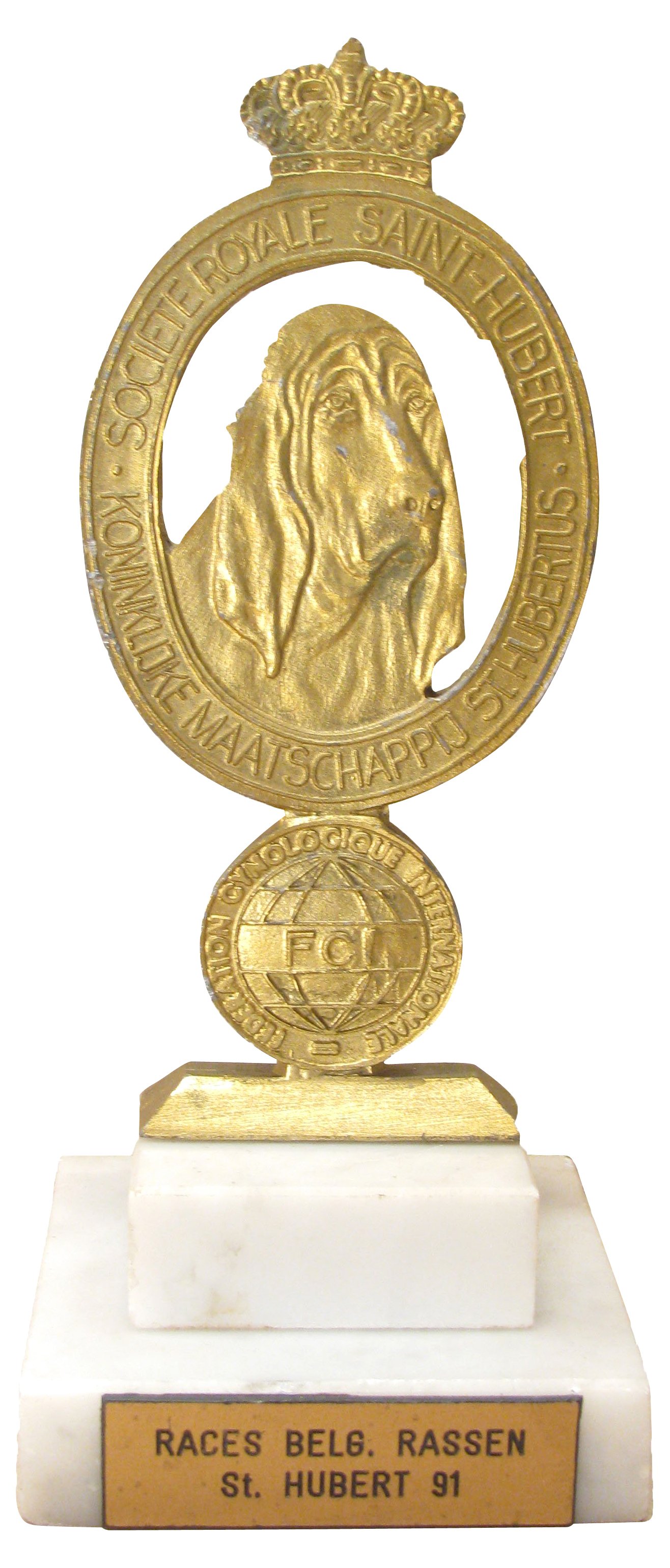 Société Royale Saint Hubert Dog Trophy~P77525416