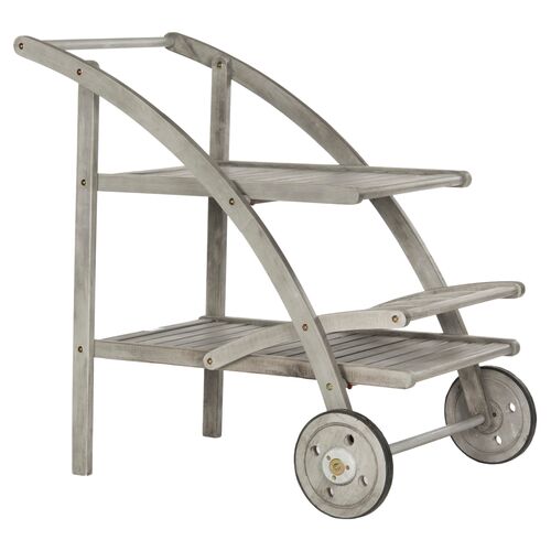 Mojito Outdoor Bar Cart, Graywash~P60894946