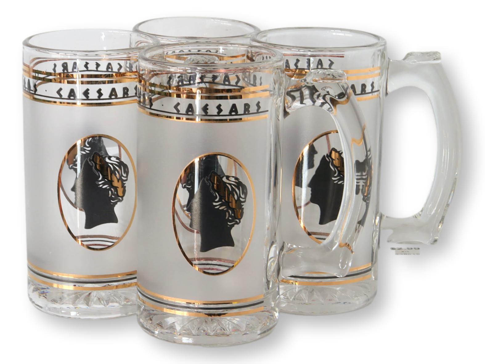 Las Vegas Cesar's Palace Beer Mugs~P77673269