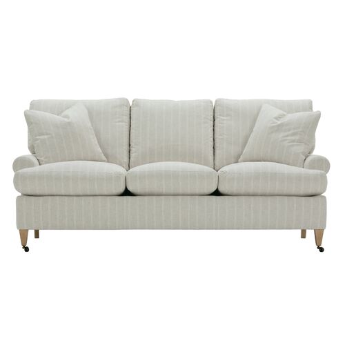 Whitby 82" Roll Arm 3-Seat Sofa, Putty Whitby 82" Roll Arm 3-Seat Sofa, Putty