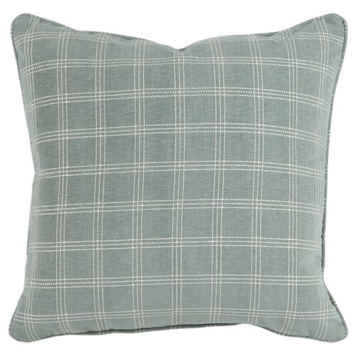 Marco Woven Plaid Pillow