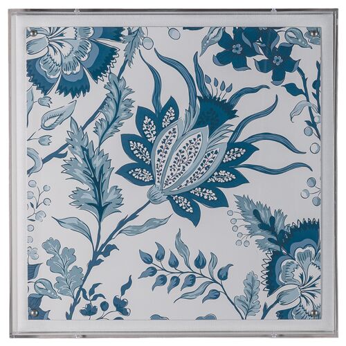 Adrienne Blue IV Print, 20" x 20"