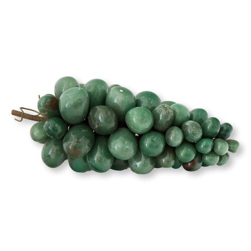 Large Italian Green Stone Grape Cluster Large Italian Green Stone Grape Cluster