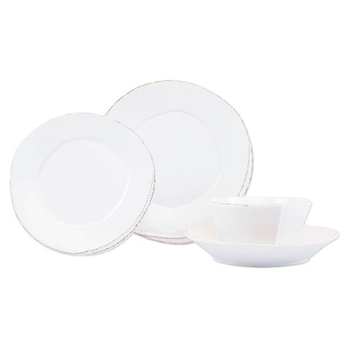 S/4 Lastra Place Setting, White~P77566532