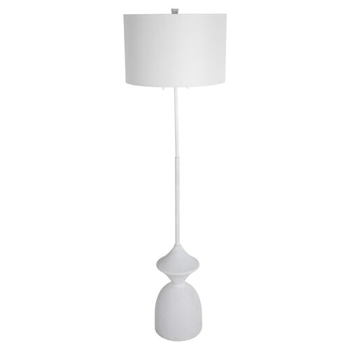 Charta Floor Lamp, Plaster White~P111111726