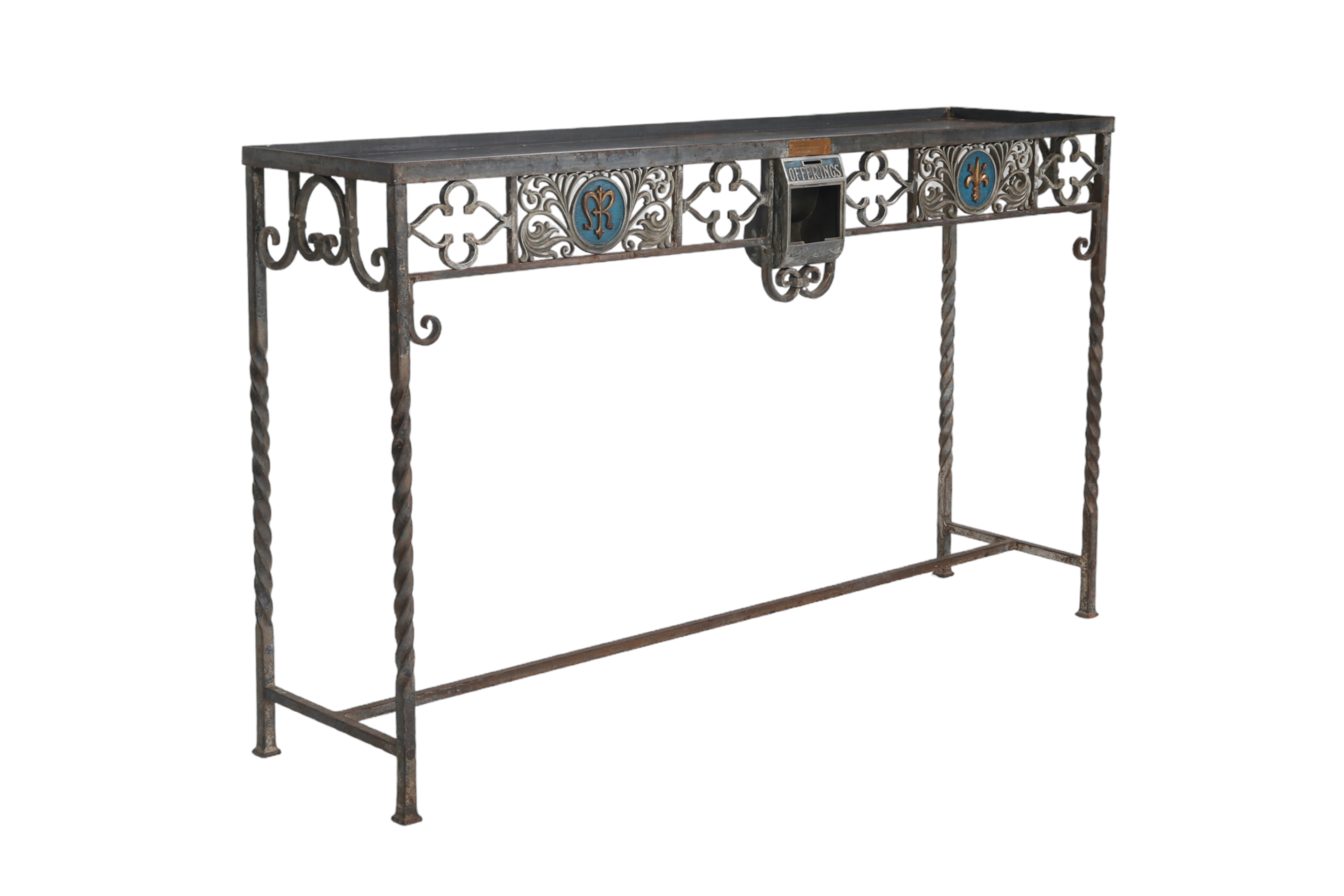 Wrought Iron Console Table~P77678205