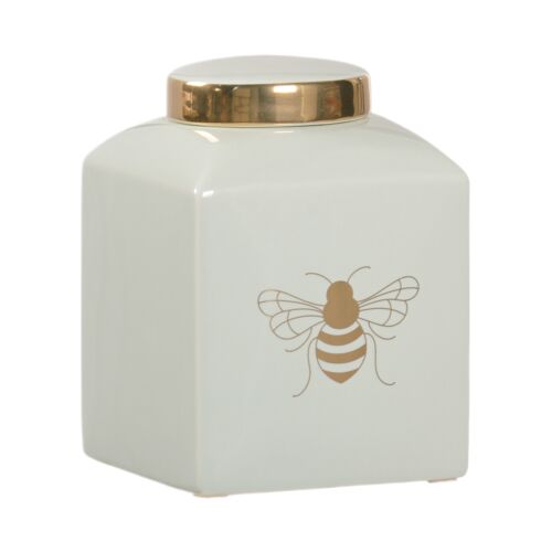Bee Kind Ceramic Ginger Jar, Frostworks