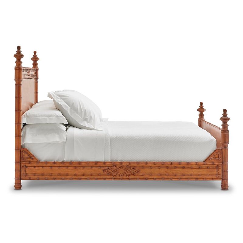 Bunny Williams Home Bamboo Bed, Bamboo Queen Bed Headboard