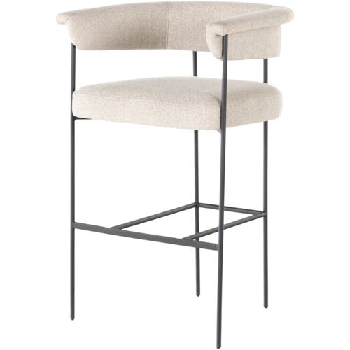 Tate Bar Stool, Light Camel