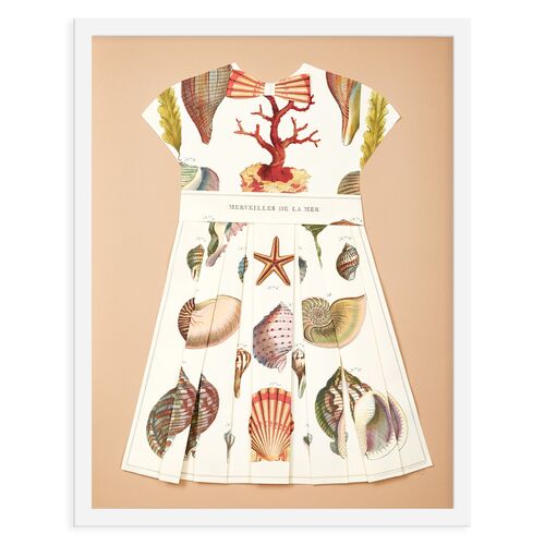 Folded Paper Dress, Shells~P76798237