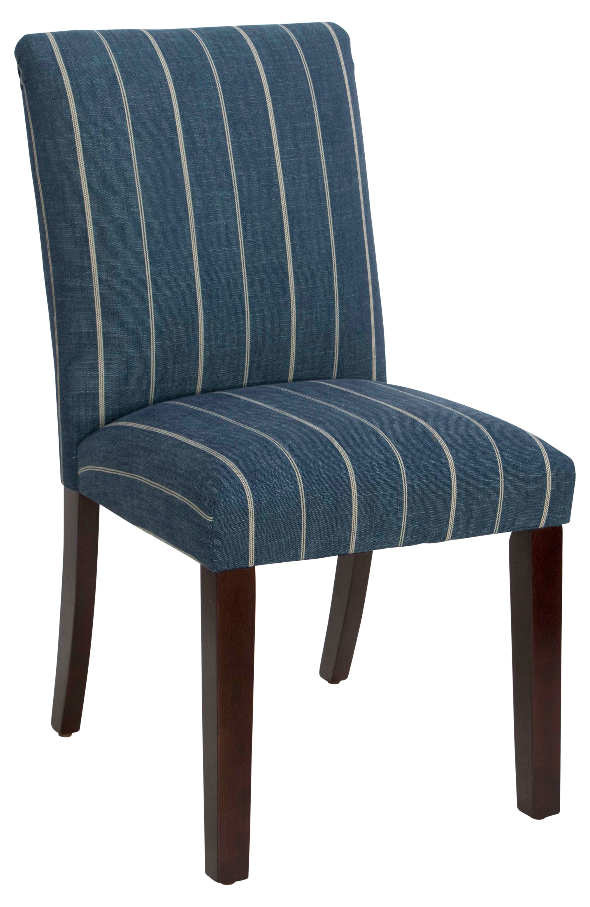 Striped side chair sale