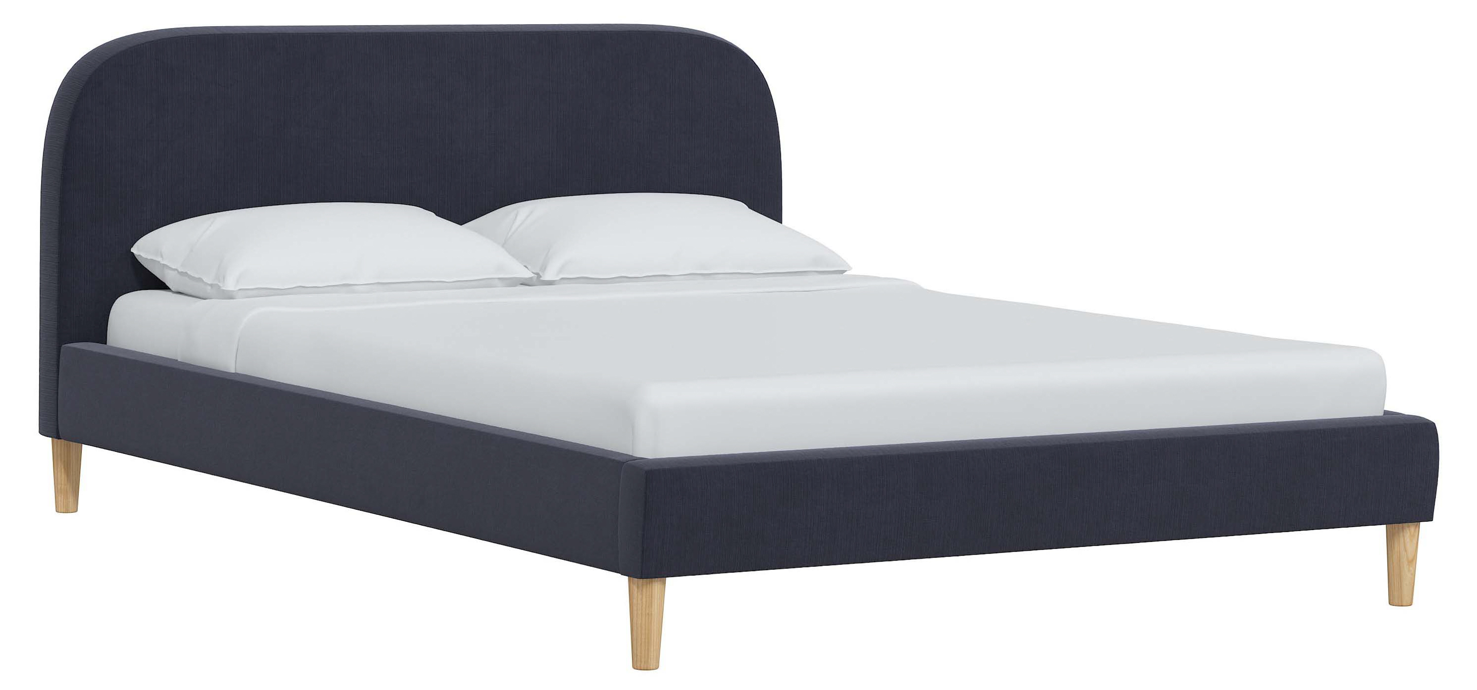 Siena Velvet Platform Bed | One Kings Lane