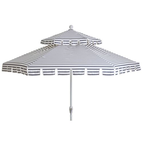 Poppy Two-Tier Patio Umbrella, Indigo~P77416903